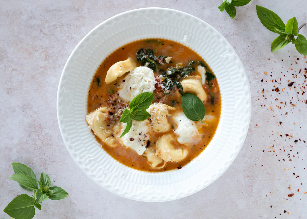 tortellini-suppe